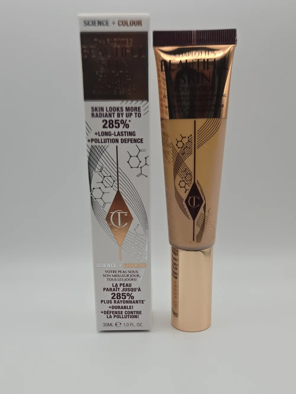 Charlotte Tilbury Beautiful Skin Foundation - Shade 1 Neutral